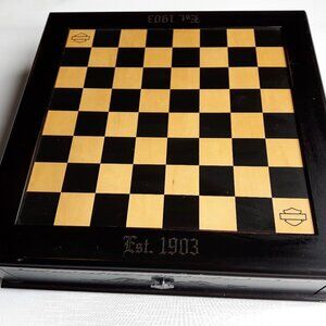 VINTAGE Harley Davidson Chess Board